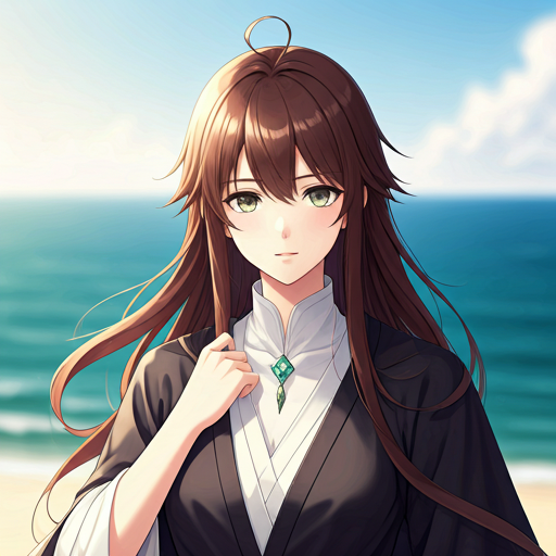 Fantasy anime style character